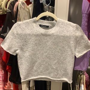 Olivaceous grey sweater t shirt small